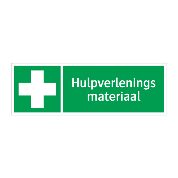 Hulpverlenings materiaal & Hulpverlenings materiaal & Hulpverlenings materiaal