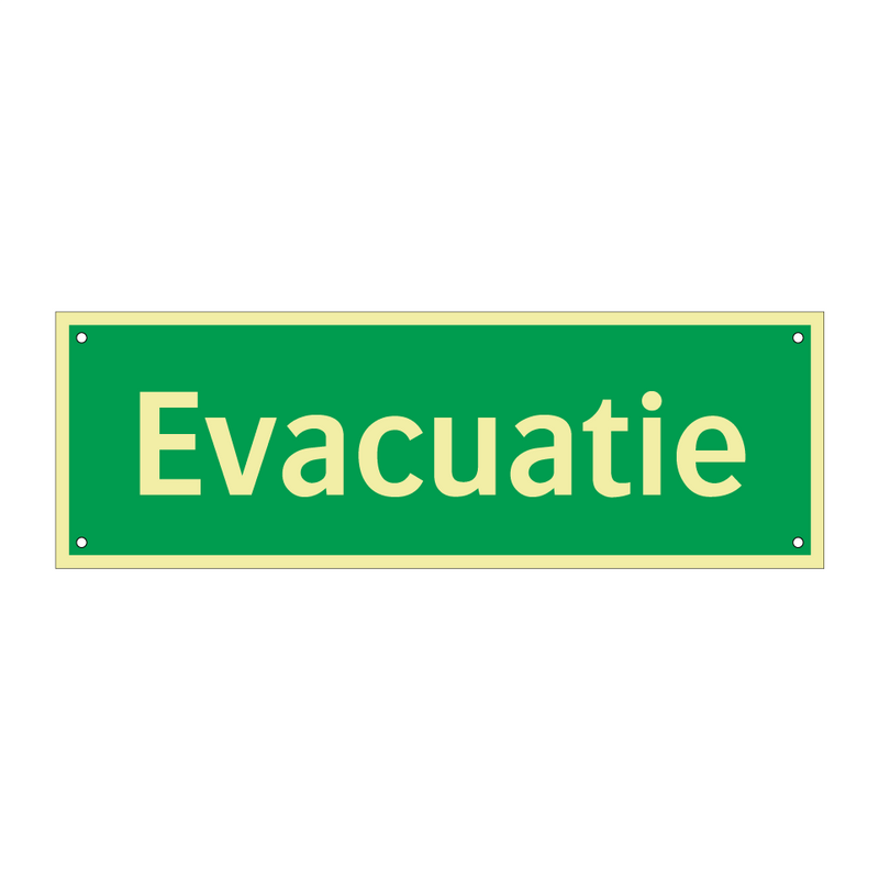 Evacuatie & Evacuatie & Evacuatie & Evacuatie