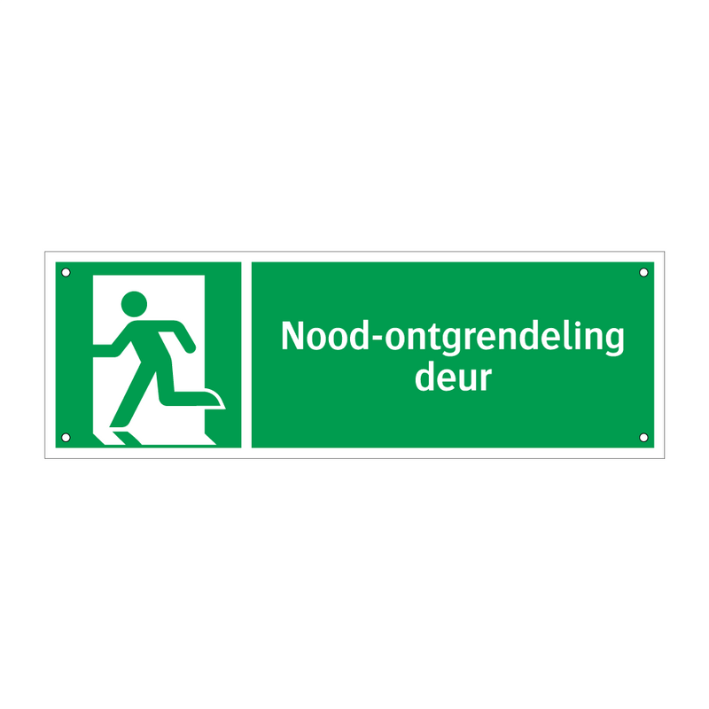 Nood-ontgrendeling deur & Nood-ontgrendeling deur & Nood-ontgrendeling deur