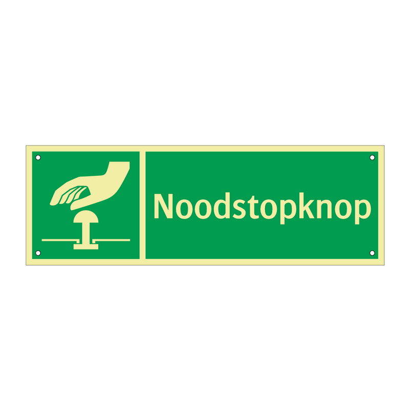 Noodstopknop & Noodstopknop & Noodstopknop & Noodstopknop