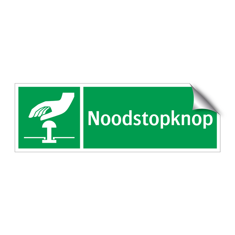 Noodstopknop & Noodstopknop & Noodstopknop & Noodstopknop