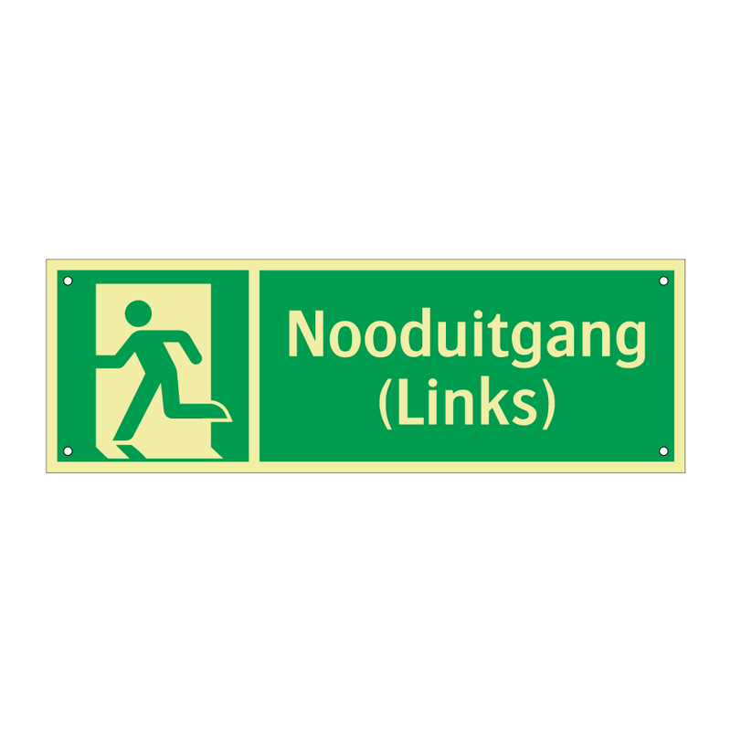 Nooduitgang (Links) & Nooduitgang (Links) & Nooduitgang (Links) & Nooduitgang (Links)