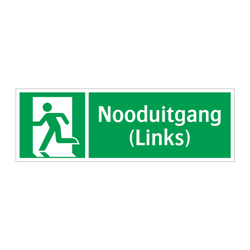 Nooduitgang (Links) & Nooduitgang (Links) & Nooduitgang (Links) & Nooduitgang (Links)