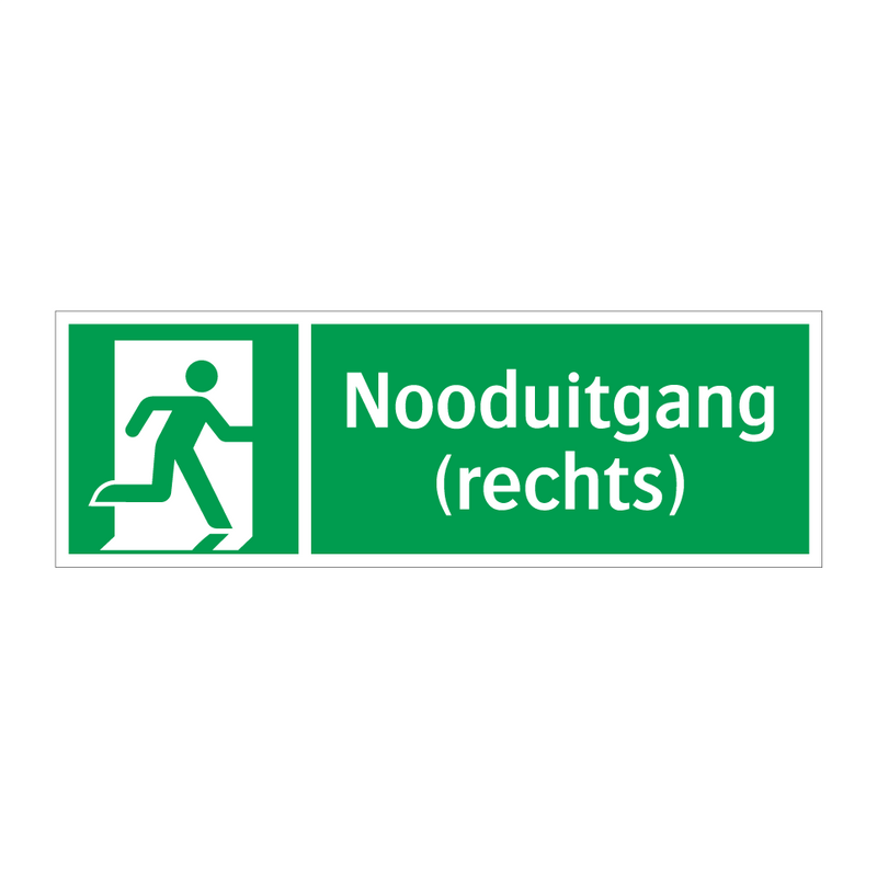 Nooduitgang (rechts) & Nooduitgang (rechts) & Nooduitgang (rechts) & Nooduitgang (rechts)