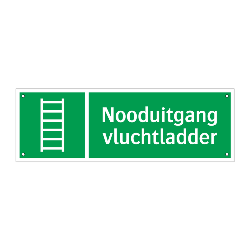 Nooduitgang vluchtladder & Nooduitgang vluchtladder & Nooduitgang vluchtladder