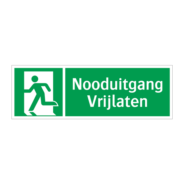 Nooduitgang Vrijlaten & Nooduitgang Vrijlaten & Nooduitgang Vrijlaten & Nooduitgang Vrijlaten