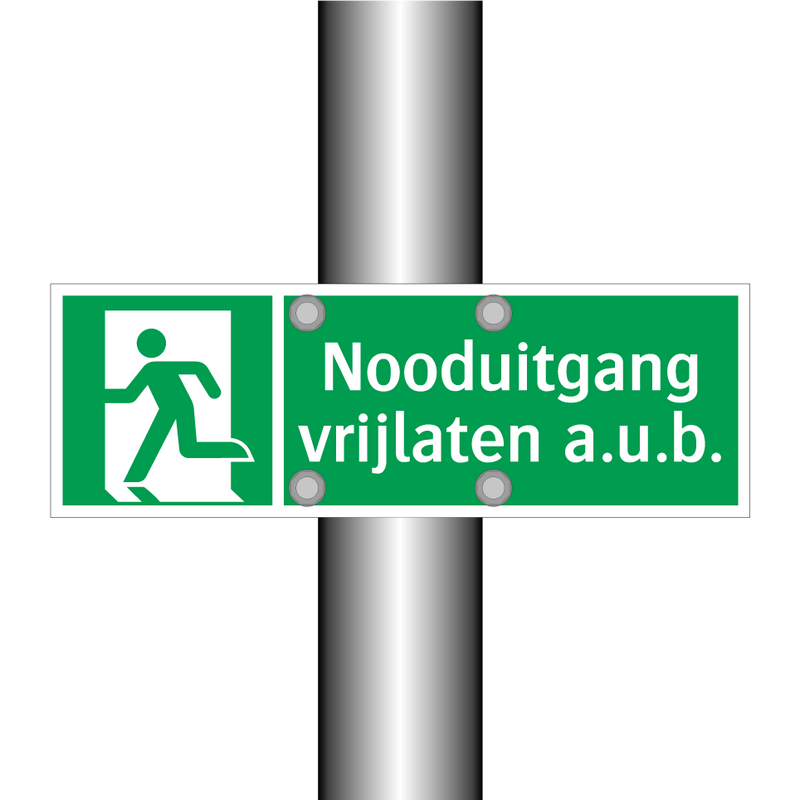 Nooduitgang vrijlaten a.u.b. & Nooduitgang vrijlaten a.u.b. & Nooduitgang vrijlaten a.u.b.