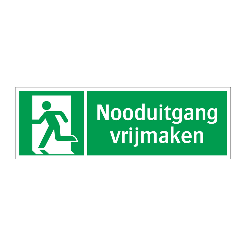 Nooduitgang vrijmaken & Nooduitgang vrijmaken & Nooduitgang vrijmaken & Nooduitgang vrijmaken