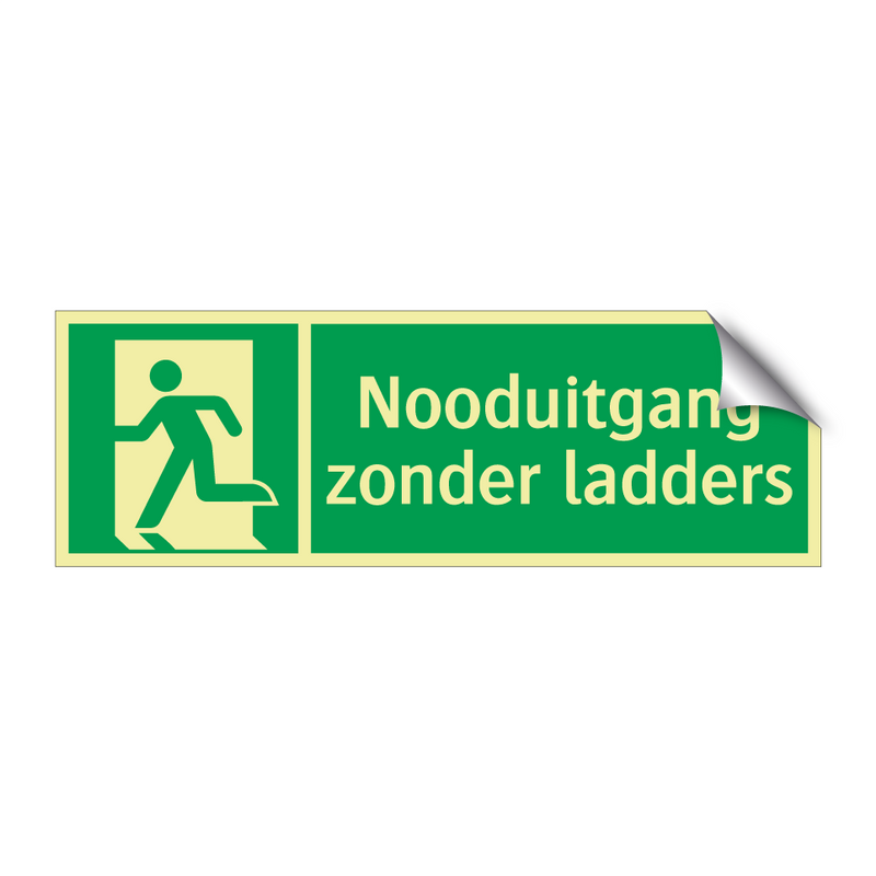 Nooduitgang zonder ladders & Nooduitgang zonder ladders & Nooduitgang zonder ladders