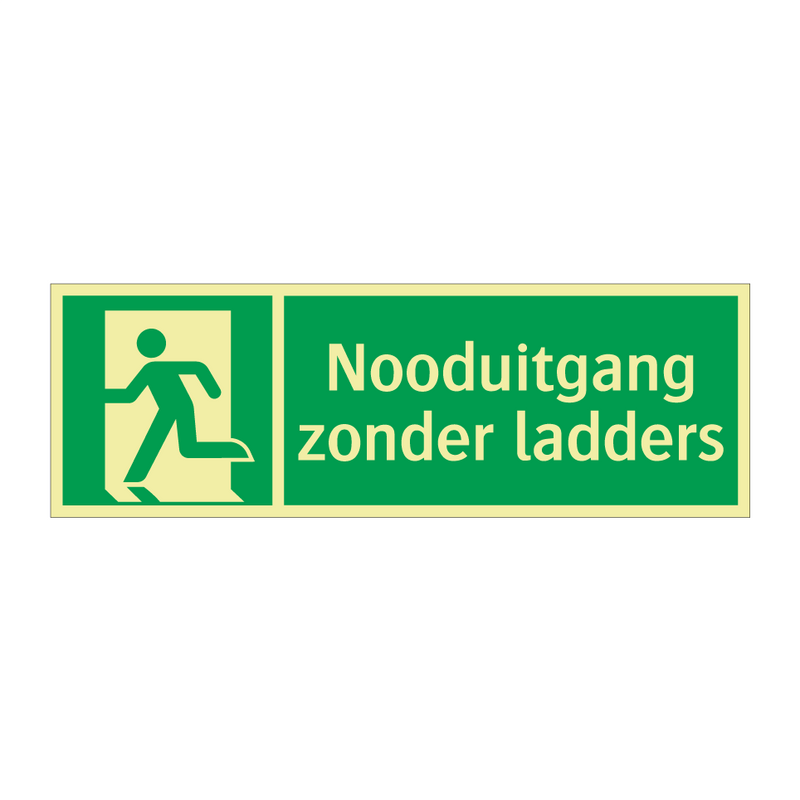 Nooduitgang zonder ladders & Nooduitgang zonder ladders & Nooduitgang zonder ladders