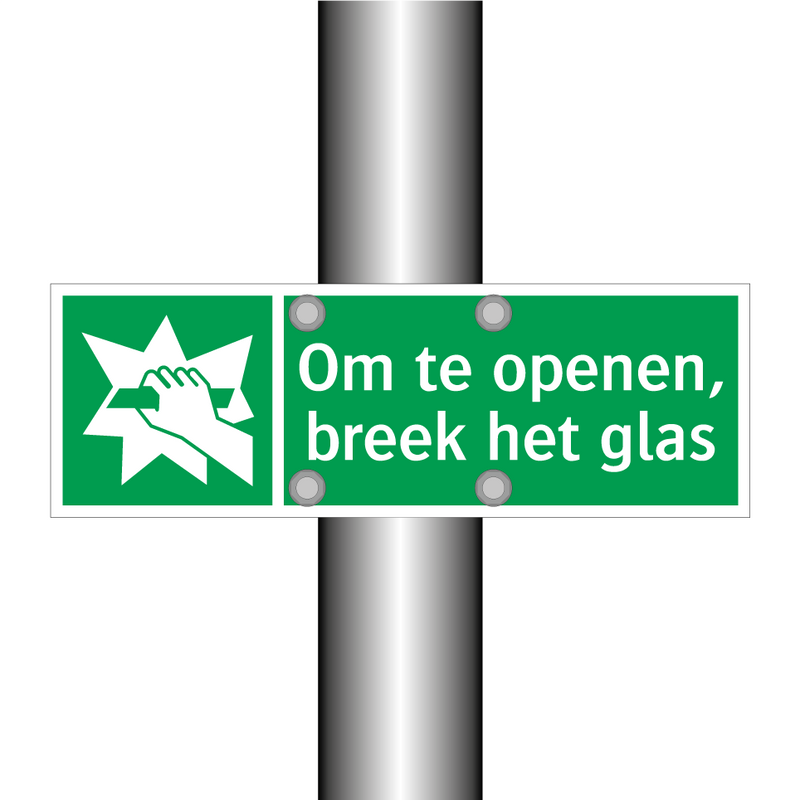 Om te openen, breek het glas & Om te openen, breek het glas & Om te openen, breek het glas