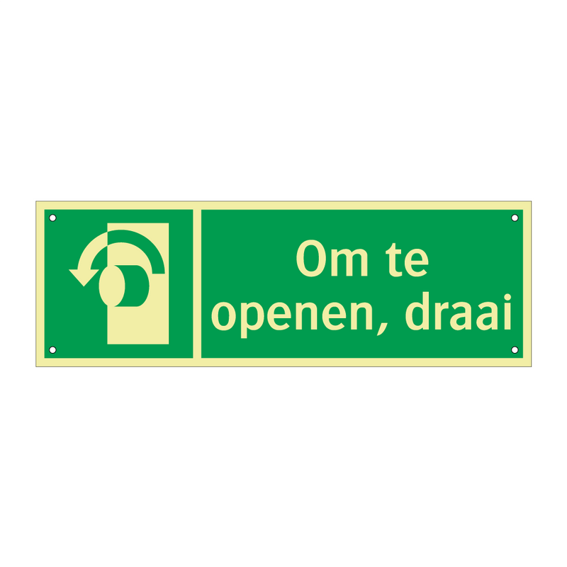 Om te openen, draai & Om te openen, draai & Om te openen, draai & Om te openen, draai