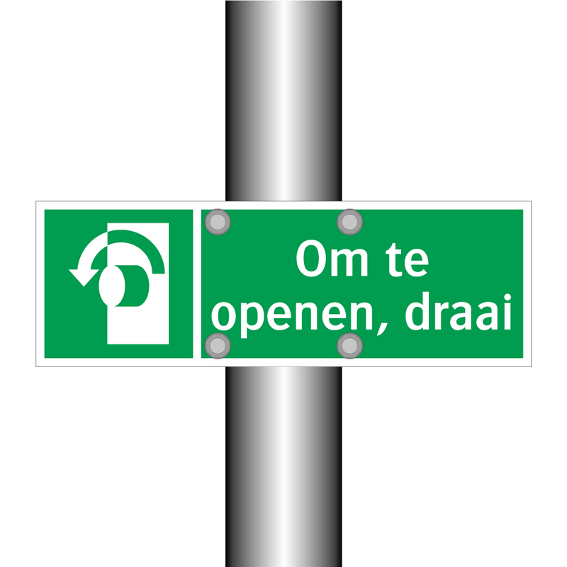 Om te openen, draai & Om te openen, draai & Om te openen, draai