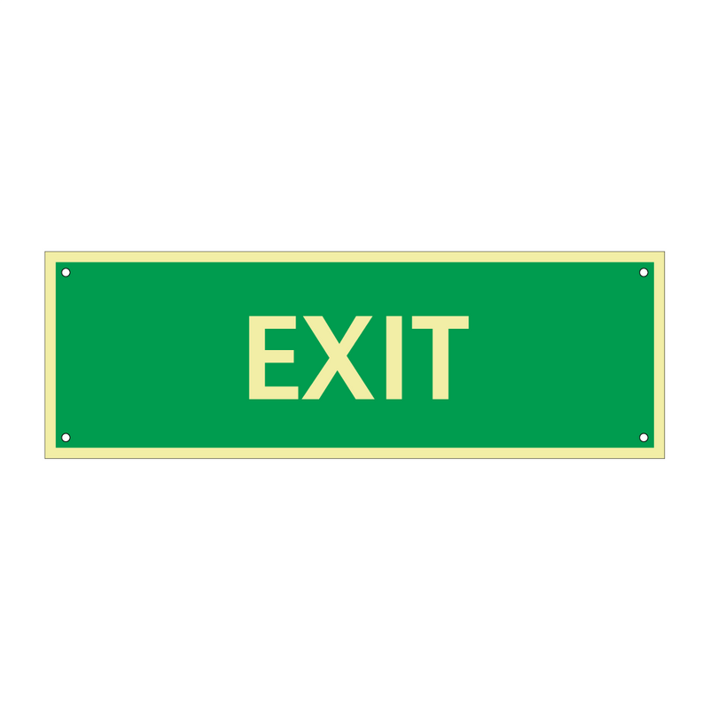 EXIT & EXIT & EXIT & EXIT