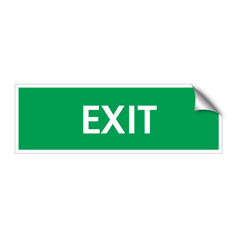 EXIT & EXIT & EXIT & EXIT