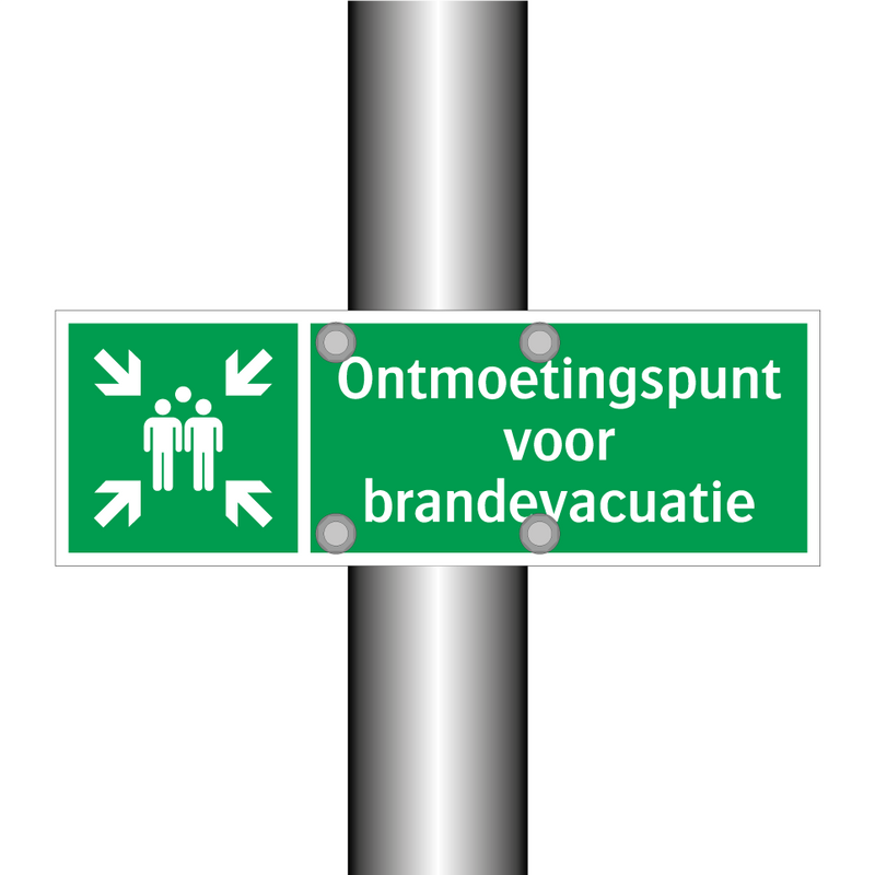 Ontmoetingspunt voor brandevacuatie & Ontmoetingspunt voor brandevacuatie