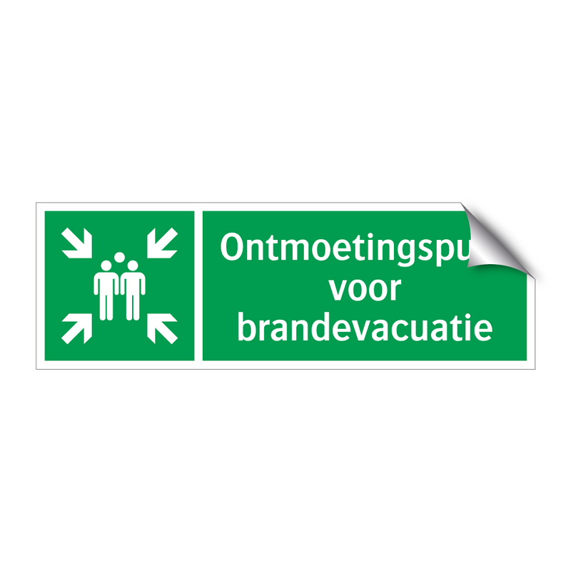 Ontmoetingspunt voor brandevacuatie & Ontmoetingspunt voor brandevacuatie