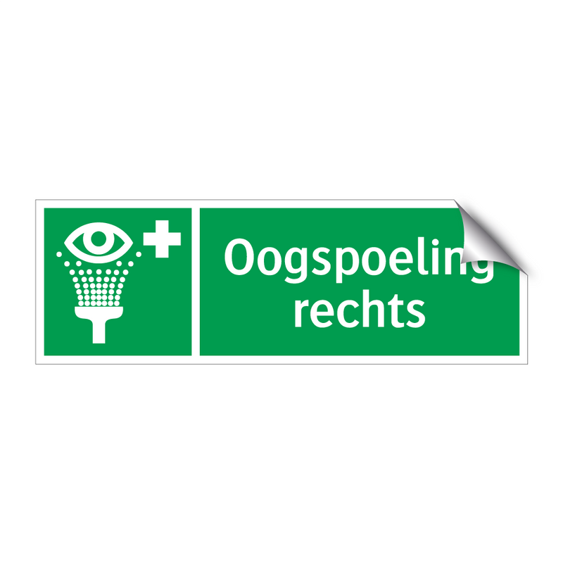 Oogspoeling rechts & Oogspoeling rechts & Oogspoeling rechts & Oogspoeling rechts