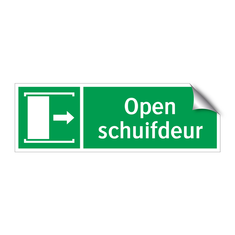 Open schuifdeur & Open schuifdeur & Open schuifdeur & Open schuifdeur