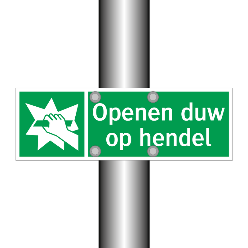 Openen duw op hendel & Openen duw op hendel & Openen duw op hendel