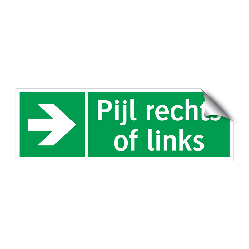 Pijl rechts of links & Pijl rechts of links & Pijl rechts of links & Pijl rechts of links