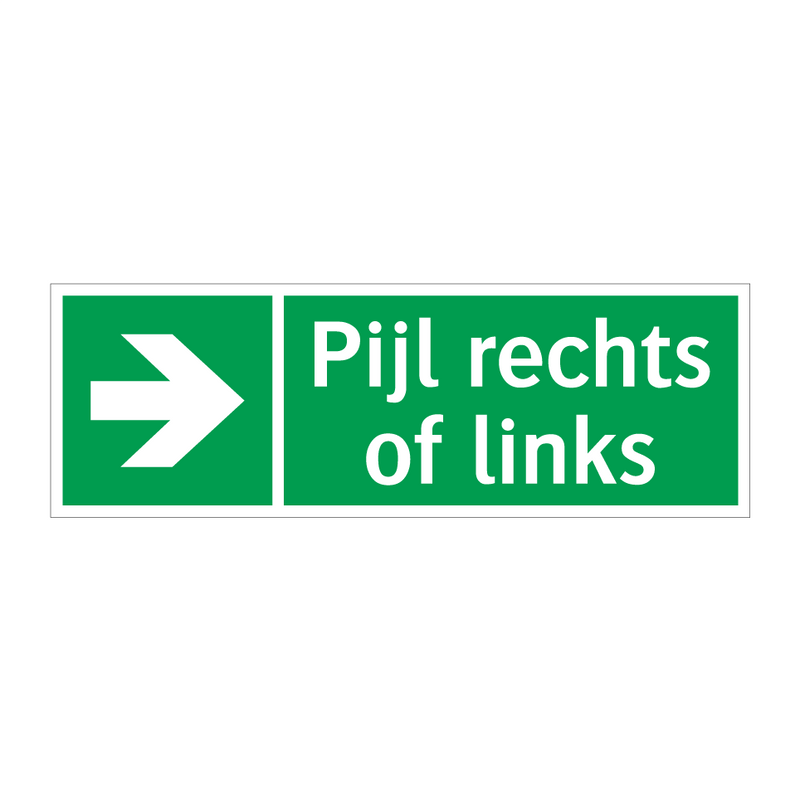 Pijl rechts of links & Pijl rechts of links & Pijl rechts of links & Pijl rechts of links