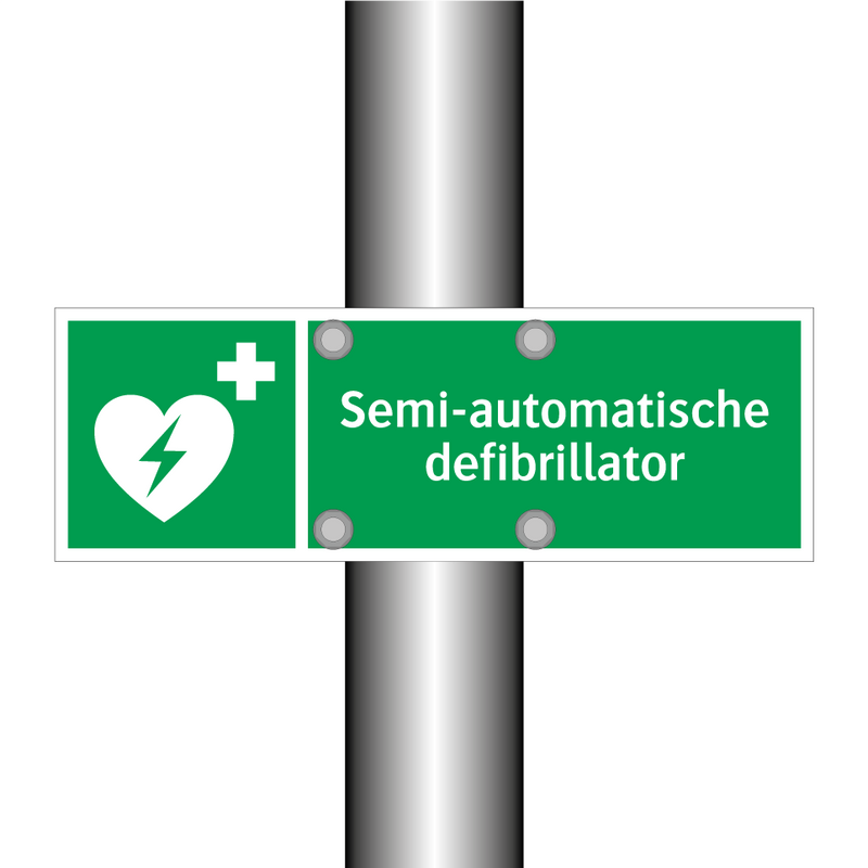 Semi-automatische defibrillator & Semi-automatische defibrillator & Semi-automatische defibrillator