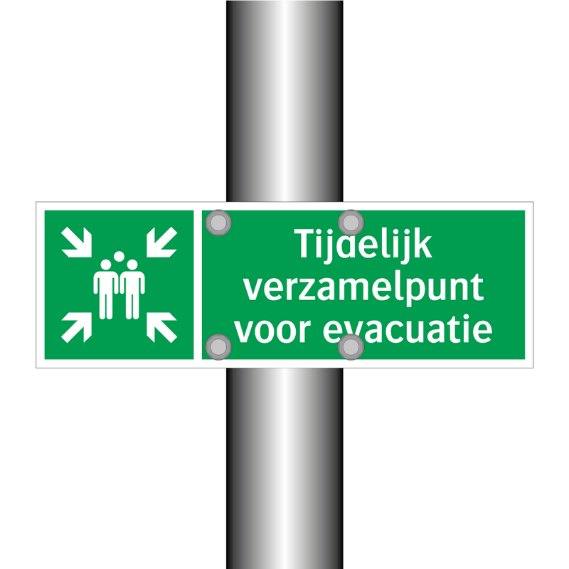 Tijdelijk verzamelpunt voor evacuatie & Tijdelijk verzamelpunt voor evacuatie