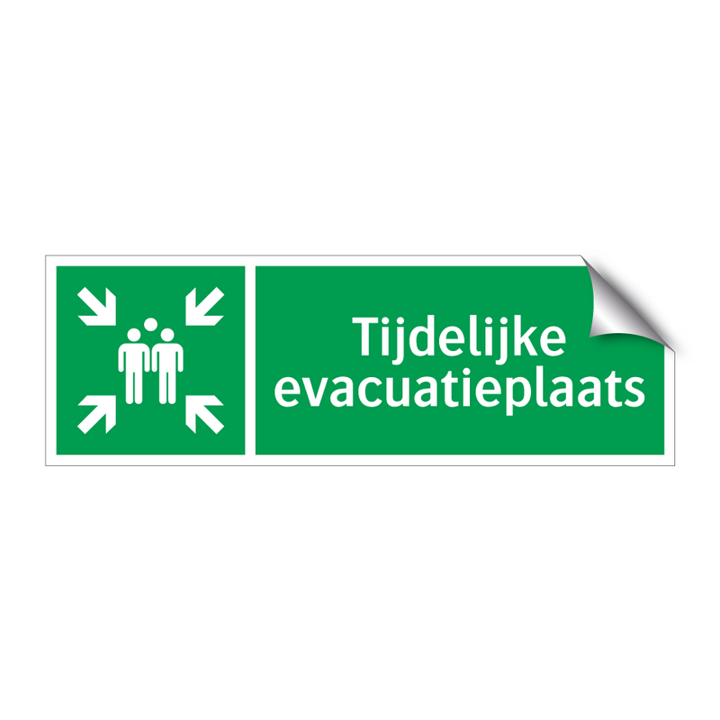 Tijdelijke evacuatieplaats & Tijdelijke evacuatieplaats & Tijdelijke evacuatieplaats