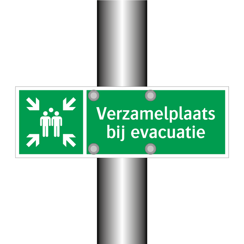 Verzamelplaats bij evacuatie & Verzamelplaats bij evacuatie & Verzamelplaats bij evacuatie