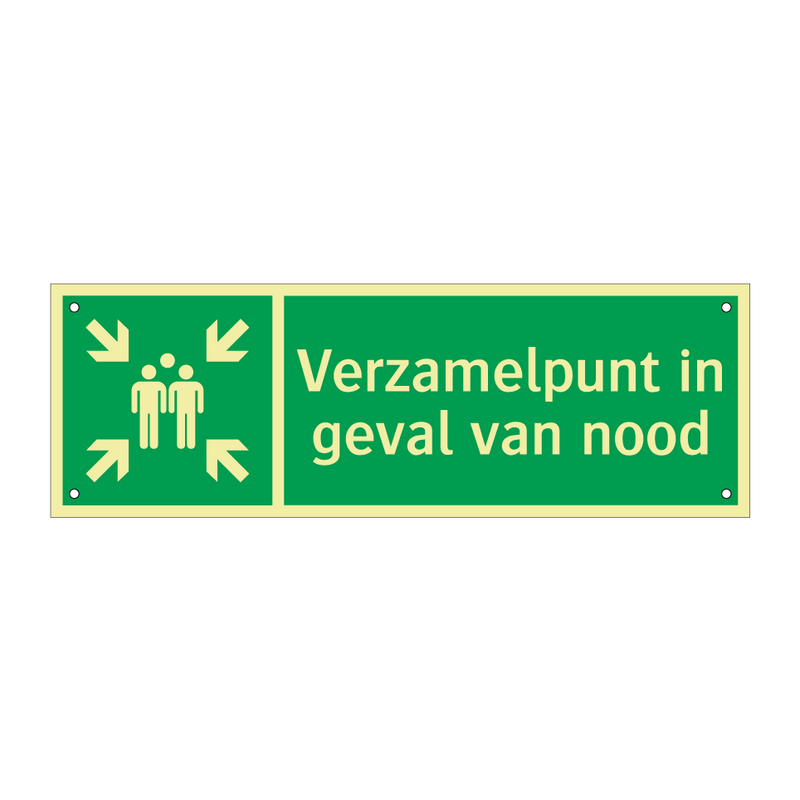 Verzamelpunt in geval van nood & Verzamelpunt in geval van nood & Verzamelpunt in geval van nood