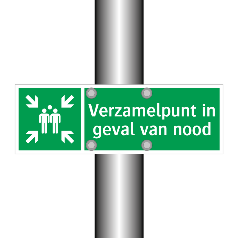 Verzamelpunt in geval van nood & Verzamelpunt in geval van nood & Verzamelpunt in geval van nood