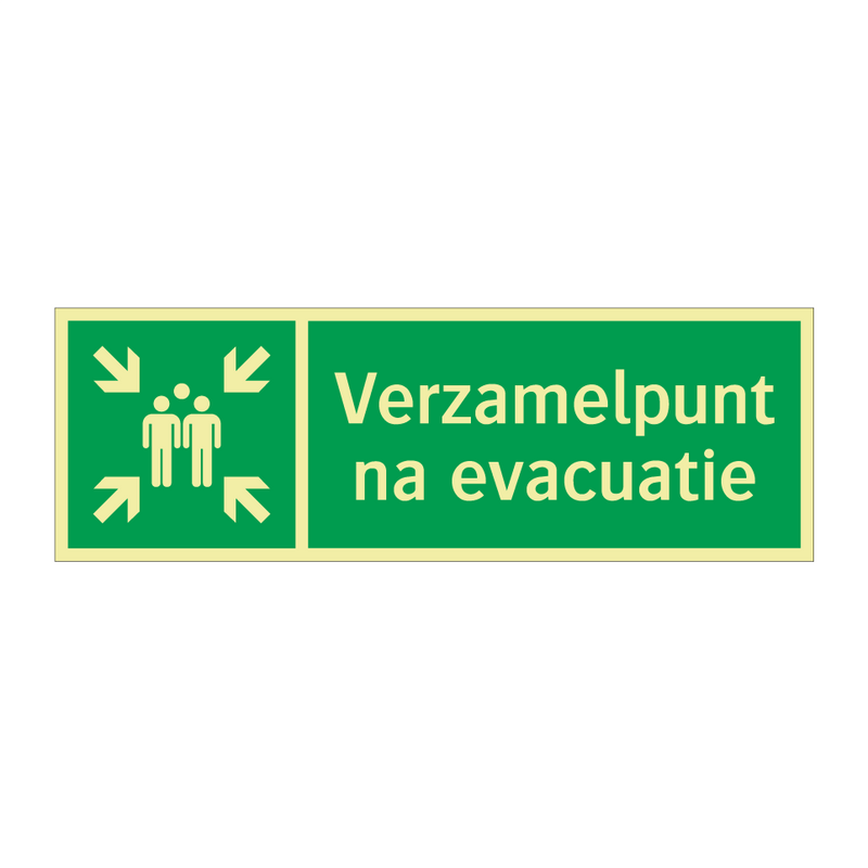 Verzamelpunt na evacuatie & Verzamelpunt na evacuatie & Verzamelpunt na evacuatie