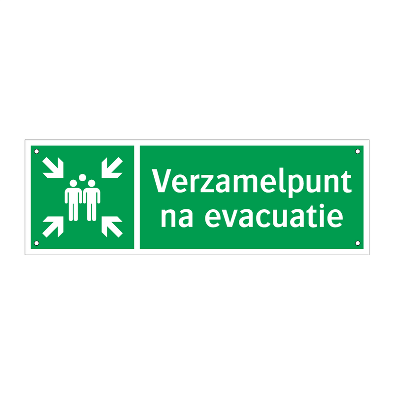 Verzamelpunt na evacuatie & Verzamelpunt na evacuatie & Verzamelpunt na evacuatie