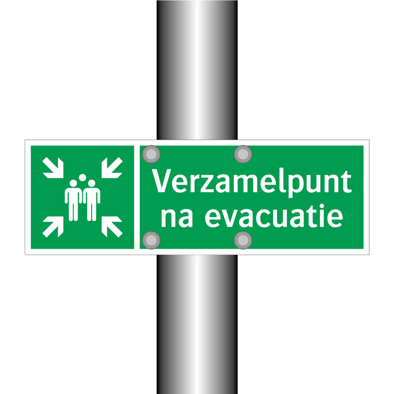 Verzamelpunt na evacuatie & Verzamelpunt na evacuatie & Verzamelpunt na evacuatie