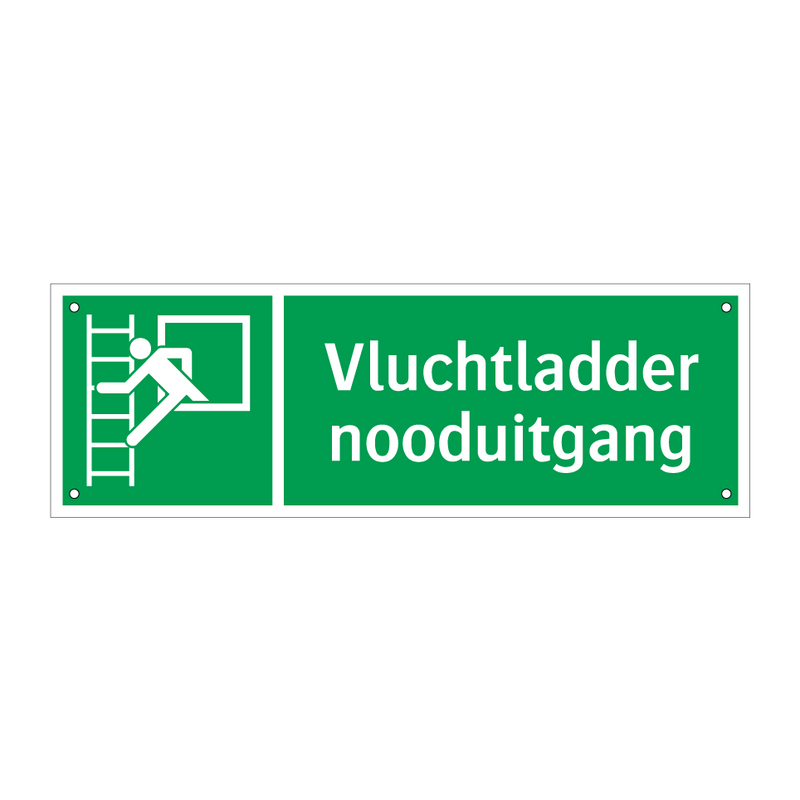 Vluchtladder nooduitgang & Vluchtladder nooduitgang & Vluchtladder nooduitgang