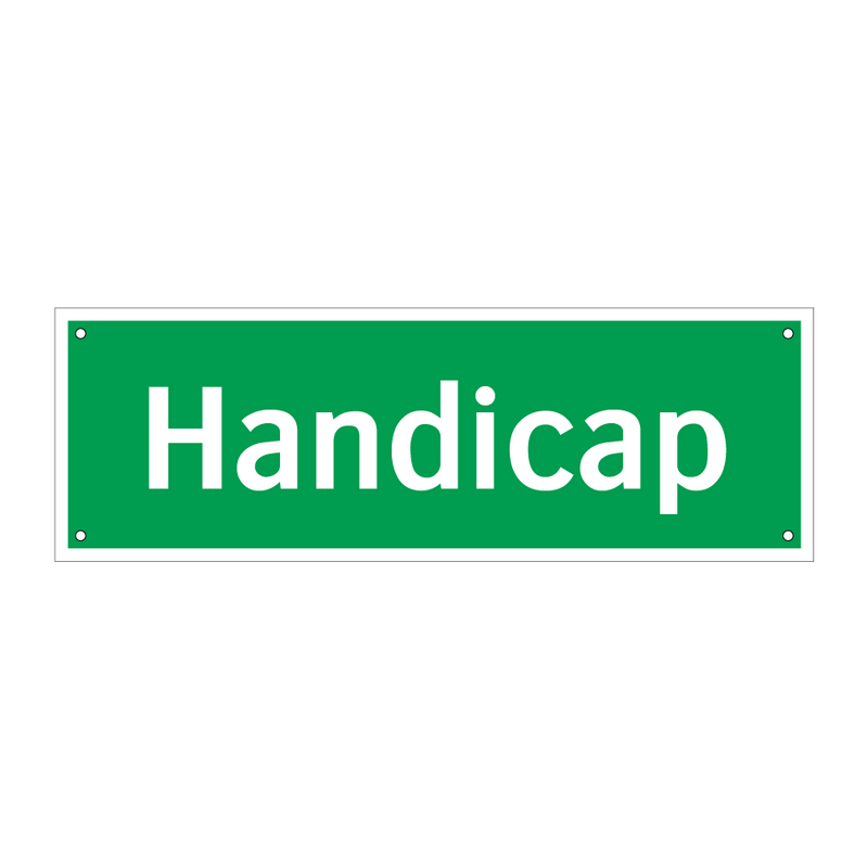 Handicap & Handicap & Handicap & Handicap & Handicap & Handicap & Handicap & Handicap & Handicap