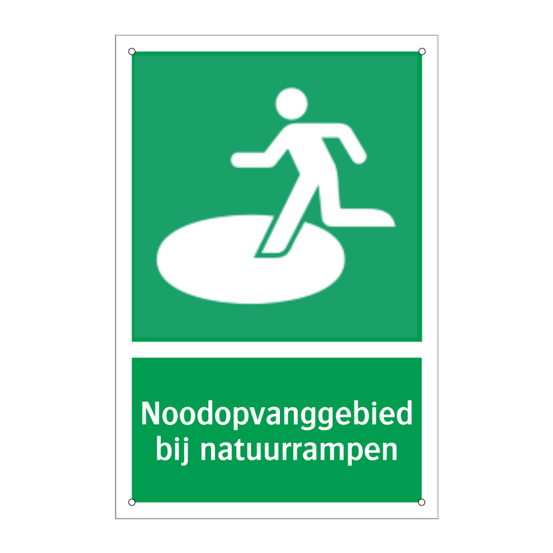 Noodopvanggebied bij natuurrampen & Noodopvanggebied bij natuurrampen