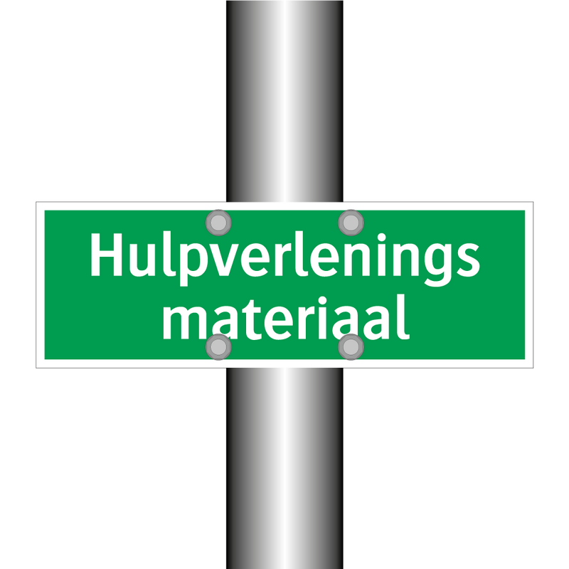 Hulpverlenings materiaal & Hulpverlenings materiaal & Hulpverlenings materiaal