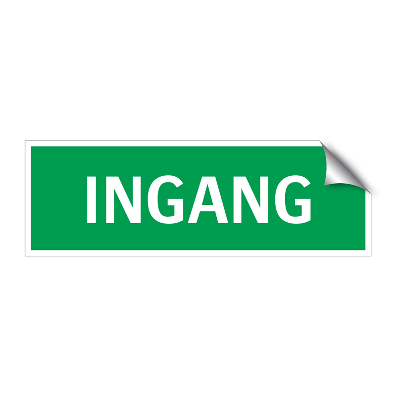 INGANG & INGANG & INGANG & INGANG