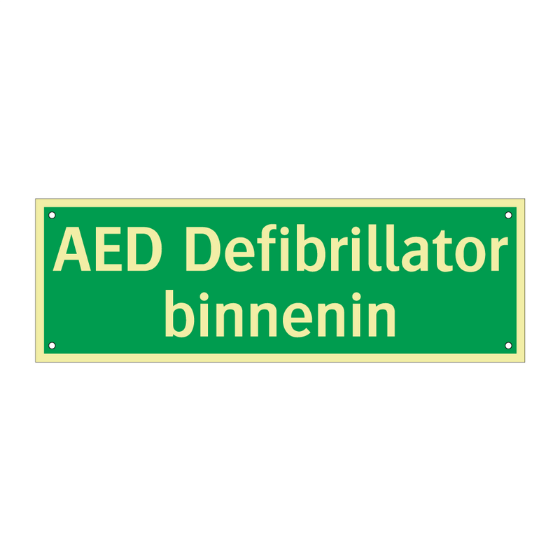 AED Defibrillator binnenin & AED Defibrillator binnenin & AED Defibrillator binnenin