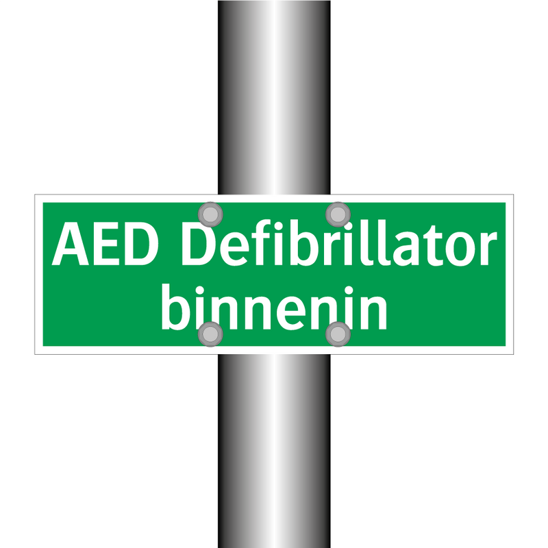 AED Defibrillator binnenin & AED Defibrillator binnenin & AED Defibrillator binnenin