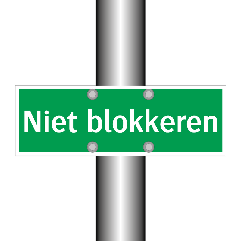 Niet blokkeren & Niet blokkeren & Niet blokkeren