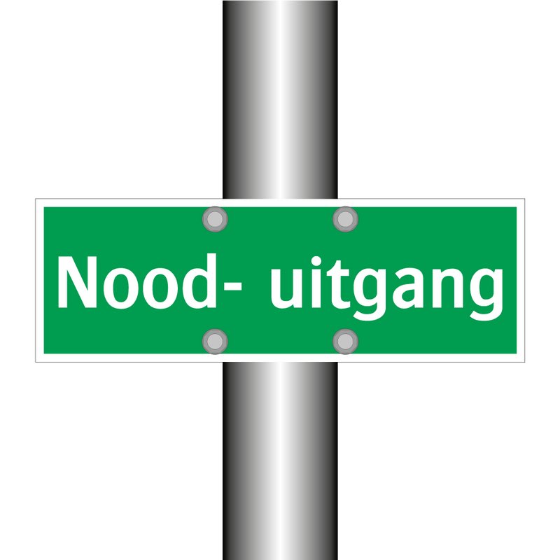 Nood- uitgang & Nood- uitgang & Nood- uitgang