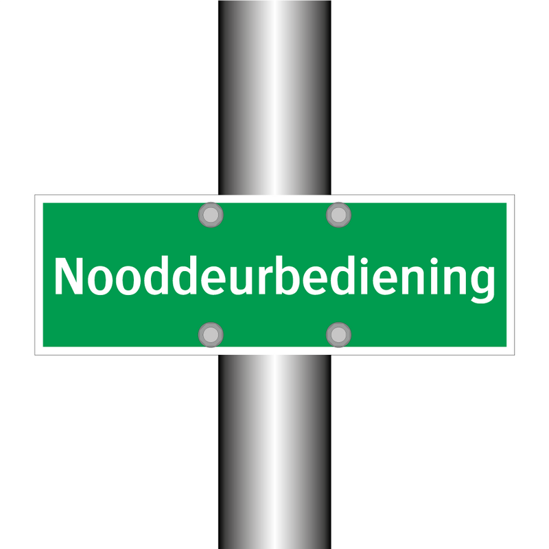 Nooddeurbediening & Nooddeurbediening & Nooddeurbediening