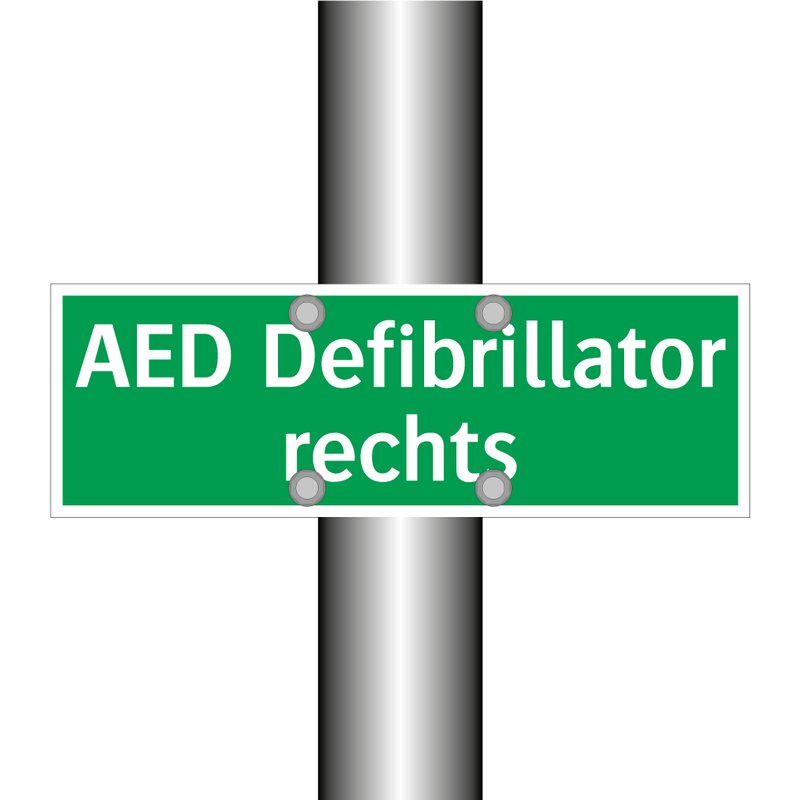 AED Defibrillator rechts & AED Defibrillator rechts & AED Defibrillator rechts