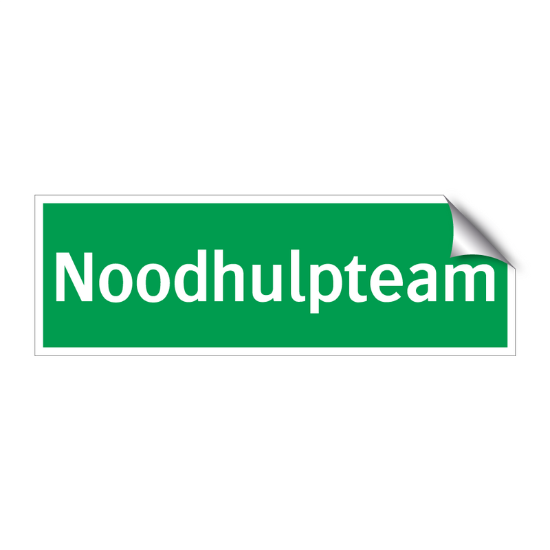 Noodhulpteam & Noodhulpteam & Noodhulpteam & Noodhulpteam