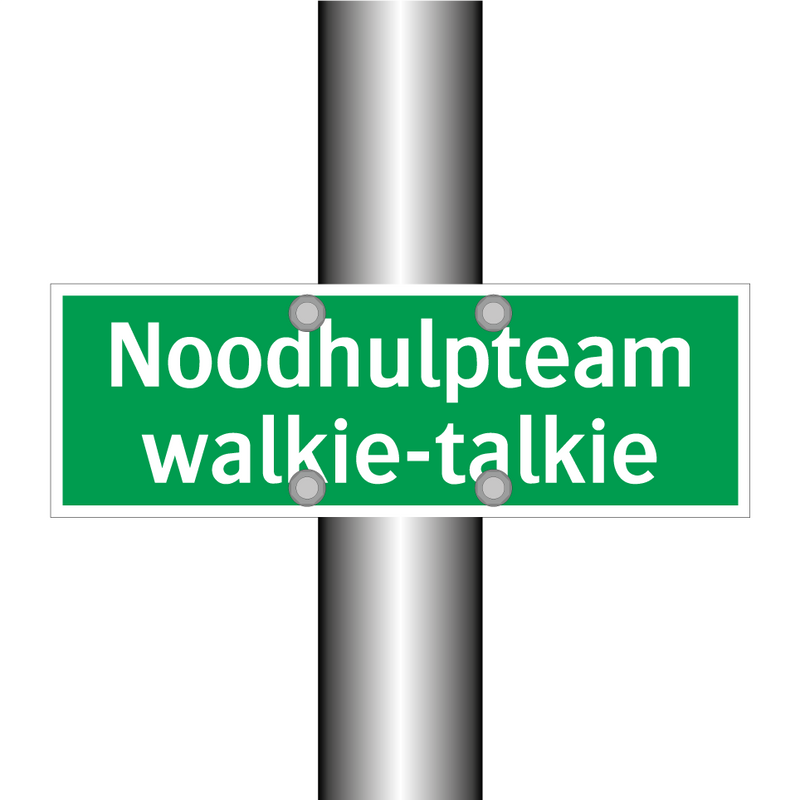 Noodhulpteam walkie-talkie & Noodhulpteam walkie-talkie & Noodhulpteam walkie-talkie