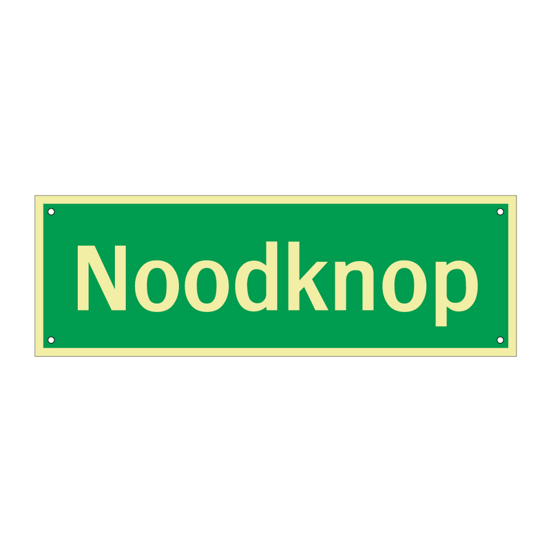 Noodknop & Noodknop & Noodknop & Noodknop