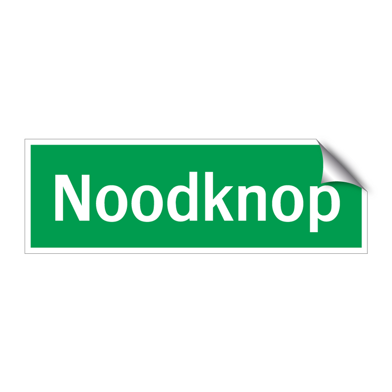 Noodknop & Noodknop & Noodknop & Noodknop